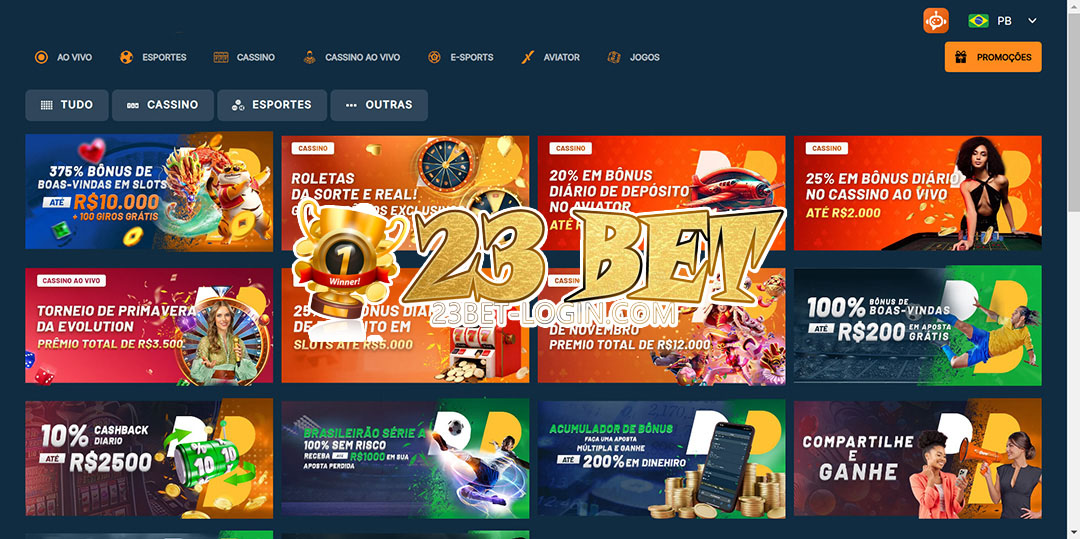 23 bet Bônus